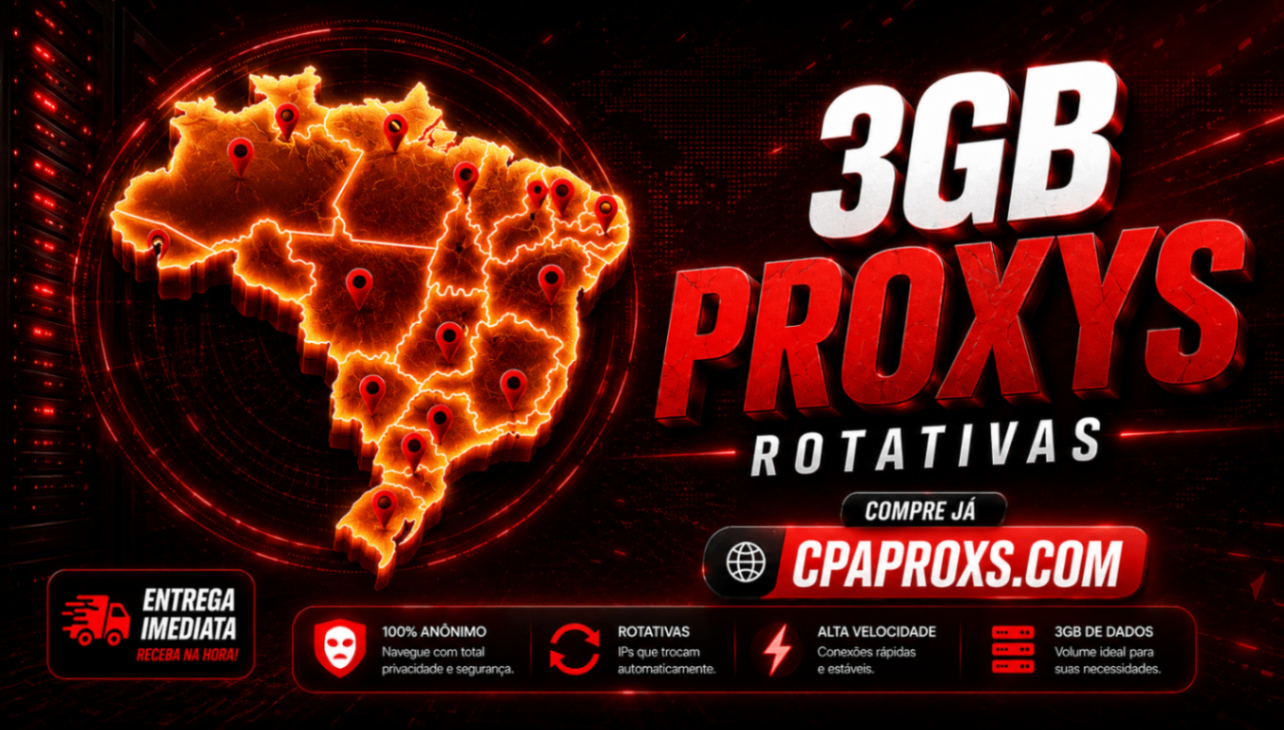 PROXYS ROTATIVA 3GB