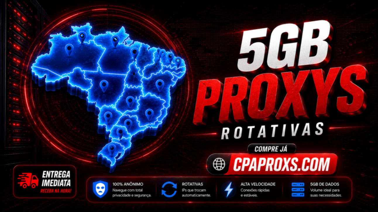 PROXYS ROTATIVA 5GB